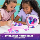 Hatchimals Alive, Neon Rainbow Bestie Pool Party with 2 BFF Figures in Color Reveal Eggs, 14 Accessories, Kids Toys for Ages 3 and up