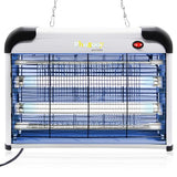 Phosooy Electric Bug Zapper, 2800V High Grid Indoor Mosquito Killer with 20W Lamps, Plug-in Hanging Insect Trap for Mosquitoes, Moths, Gnats, Flies and Flying Insects Indoor Use