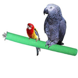 10 Pcs Parrot Perch Stand Bird Perch Stand Toy Colorful Paw Grinding Stick Cage Wooden Parakeet Perch Accessories for Cockatiels