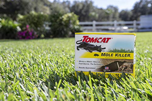 Tomcat Mole Killer, Mimics Natural Food Source, Poison Kills in a Single Feeding, 10 Worms For Rodents