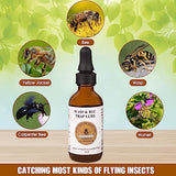 2 oz Carpenter Bee Trap Lure, Natural Wood Bee Lure for Outside Attractant Bait Lure Catcher for Carpenter Bee Traps Outdoor Hanging