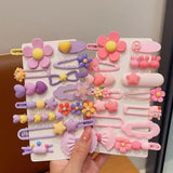 4 pack Girl Hair Clips Cute Hair Accessories for Kids Candy Color Hair Accessory for Little Girls Kids Teens,Multiple Patterns
