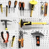 INCLY 278PCS Pegboard Accessories Organizer Kit, Peg Board Hooks Assortment with Bins for Organizing Various Tools, Fit 1/8 or 1/4 inch Pegboard for Hanging Storage, Garage Wall Attachments