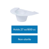 McKesson 16-9522 Commode Specimen Collector Polypropylene Without Closure 27 oz. / 800 Cc Nonsterile (Pack of 100)
