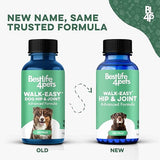 Large Breed Hip and Joint Supplement for Dogs - Premium Natural Joint Support and Mobility Relief Helps Ease Stiffness so Senior Dogs can Climb Stairs, Walk Pain Free and Play Again (180 Tiny Pills)