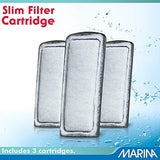 Marina Slim Filter Plus Ceramic Cartridge, Zeolite Filter and Carbon Filter Bundle, 6 Filters for Aquariums