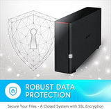 BUFFALO LinkStation 210 2TB 1-Bay NAS Network Attached Storage with HDD Hard Drives Included NAS Storage That Works as Home Cloud or Network Storage Device for Home