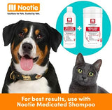 Nootie Medicated Dog Wipes, 2% Chlorhexidine and 2% Miconazole Formulated Pet Wipes for Dogs and Cats - 5"x 6" Size XL Wipes - 70 Count - Sold in Over 10,000 Vet Clinics and Pet Stores Worldwide
