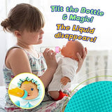 JA-RU Magic Baby Doll Bottles Milk Bottle and Juice Bottle, Great Baby Doll Accessories. Set with 2 Bottles. 701-6