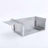 AOK Home Mouse Trap Rat Trap Rodent Trap Live Catch Cage Easy to Set Up and Reuse 11x6x4.5 inch