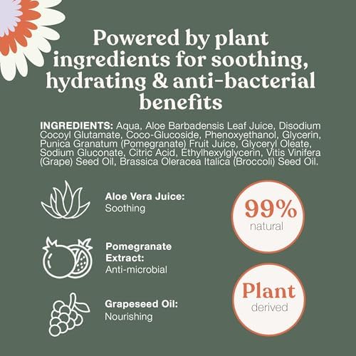 Dandylion Clean Paws No-Rinse Foaming Cleanser Refill – Gentle, Fragrance-Free, pH-Balanced for Dogs, 10 fl oz