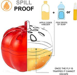 4 Pack Gnat Traps Killer Indoor, Fruit Fly Killer for Indoors