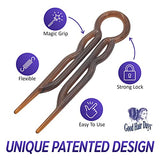 Hair Pins - Plastic, U-shaped Magic Grip Hairpins, Strong Durable Pins For Fine, Thick & Long Hair, Hair Styling Accessories, Set of 20 (Crystal)