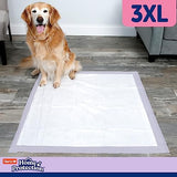 Hartz Home Protection Lavender Scented Dog Pads, 3XL 30 Count, Super Absorbent & Won't Leak, Odor Eliminating