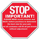 Friday the 13th: Jason Voorhees Pet Costume for For Dogs or Cats by Rubies, XL