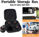 Chirano Lifting Jack Pad for Tesla Model 3/S/X/Y, 4 Pucks with Storage Case, Accessories for Tesla Vehicles 2013 to 2025