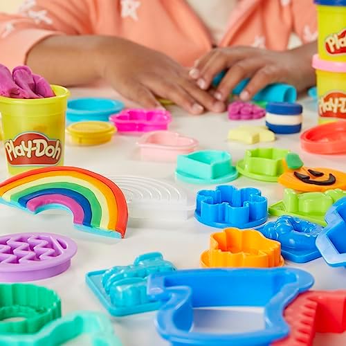 Play-Doh Holiday Set of Tools, 43 Accessories & 10 Colors, Kids Arts & Crafts, Preschool Toys for Girls & Boys, for Kids, Ages 3+ (Amazon Exclusive)