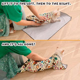 Cat Grooming Wrap, Self-Adherent Soft Cat Blanket to Wrap, Nail Clipping, Anti-Bite, Anti-Scratch, Anti-Escape Calming Wrap (Dalmatian Print, 6-10 lbs)