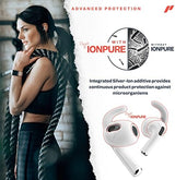 Proof Labs 3 Pairs AirPods 3 Ear Hooks Covers [Added Storage Pouch] Grip Tips Anti Slip Wings Accessories Compatible with Apple AirPod 3rd Generation (White)