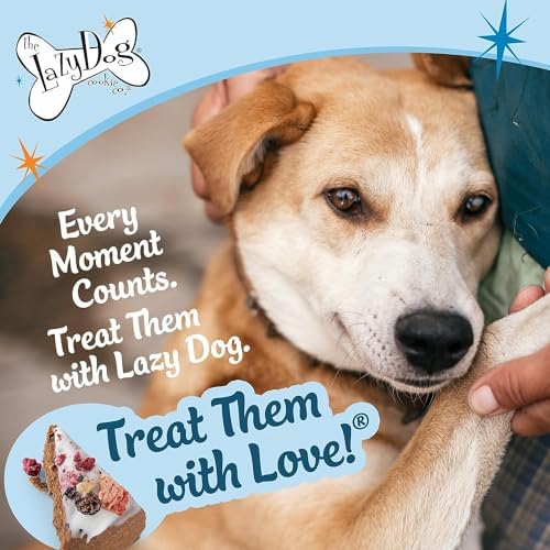 The Lazy Dog Pup-Pie - Original Pup-Pie - Happy Birthday Dog Treat for a Special Dog, 5 oz (Pack of 2, Pie)