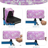 Knee Scooter Cushion 2" Thick Memory Foam Knee Scooter Pad for Comfort w/Removable Cover Walker/Roller Accessories fits Most Models