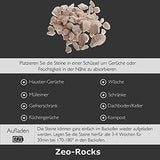 Rechargeable Zeolite Rocks (1lb)- Odour Eliminator That Is 1500 More Times Effective Than Activated Charcoal. Removes Smells Around The Home; Including Pets, Cooking, Bins & Smoking Areas.