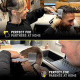 Fade Comb Left Handed Original Grade 1(3mm) Hair Blending Tool, Blend Hair at Home like a Barbershop, Blending Comb, Compatible with all Hair Clippers Men, Barber Accessories - BLEND FREND