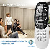 2 Packs Universal RC73 IR/RF Remote Control Replacement Compatible with DirecTV HR20 HR21 HR34 HR44 HR54 DVR Satellite Dish Receiver