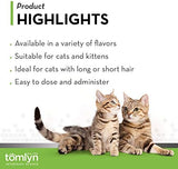 TOMLYN Laxatone Tuna-Flavored Hairball Remedy Gel for Cats and Kittens, 4.25oz - Pack of 2