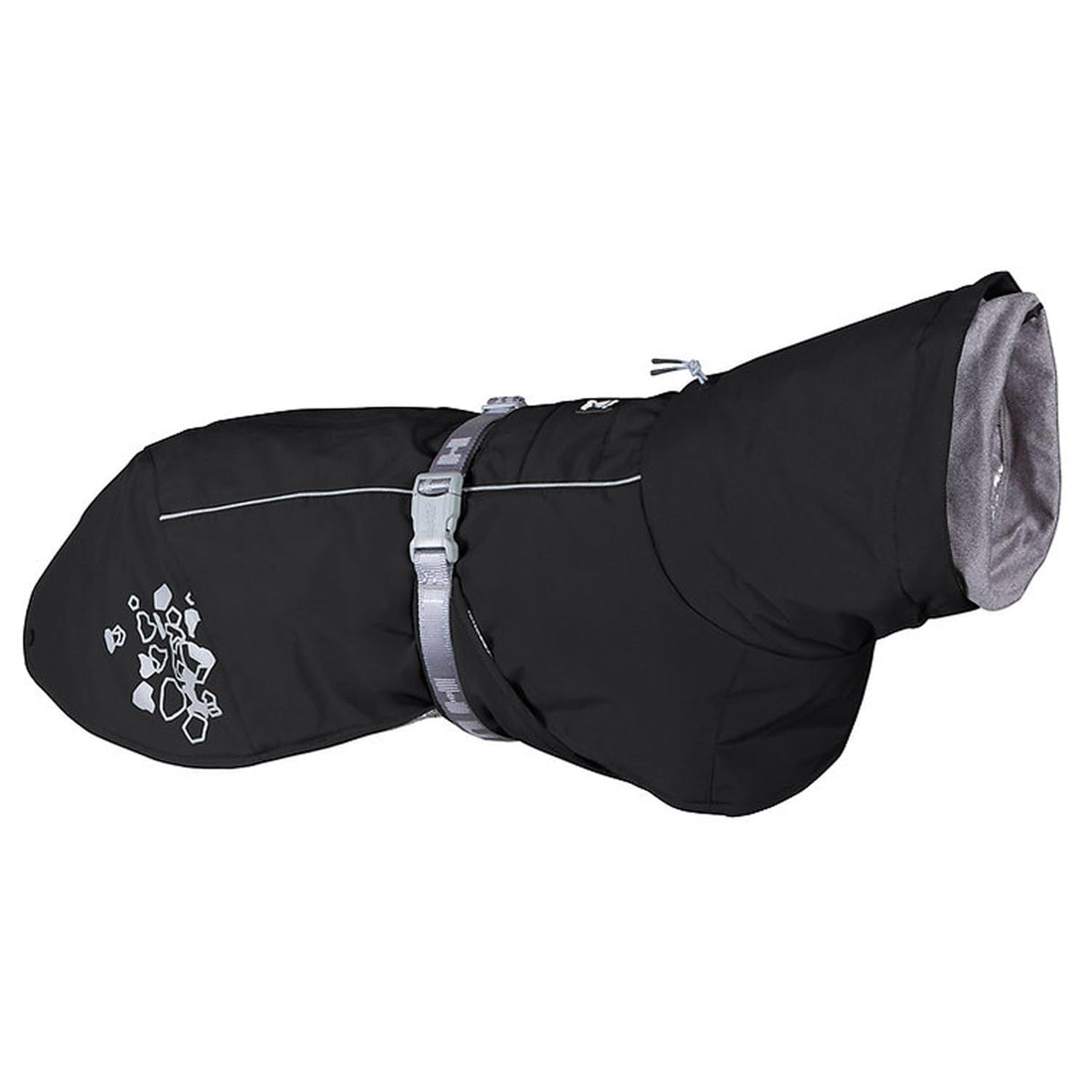 Hurtta Extreme-Warmer 2, Winter Dog Coat, BlackBerry, 18 in