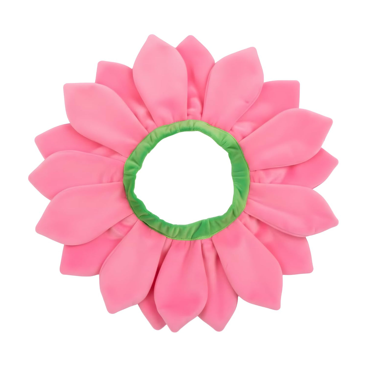 ComfyCamper Dog Pink Flower Neckpiece Costume - XS Small Medium XL XXL Bee Daisy Cosplay Halloween Costumes, S