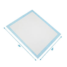 Load image into Gallery viewer, Best Pet Supplies XL Puppy Pads 100 Count - Super Absorbent Dog Training Pads, Quick-Dry, Odor Control, Disposable Pee Pads, Leak-Proof Wee Wee Pads for Indoor Dogs – Baby Blue XL, 100 Pack
