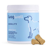 WagWell Mobility Chews – Vet-Formulated, All Natural, Made in The USA – Joint Supplement for Dogs with Glucosamine & Chondroitin – Helps Reduce Inflammation & Promotes Joint Health, 60 Chews