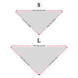 Pet Dog Bandana for Dogs, Baseball Cats Cotton Reversible Triangle Bid Scarf Perfect Game Day Dog Gifts