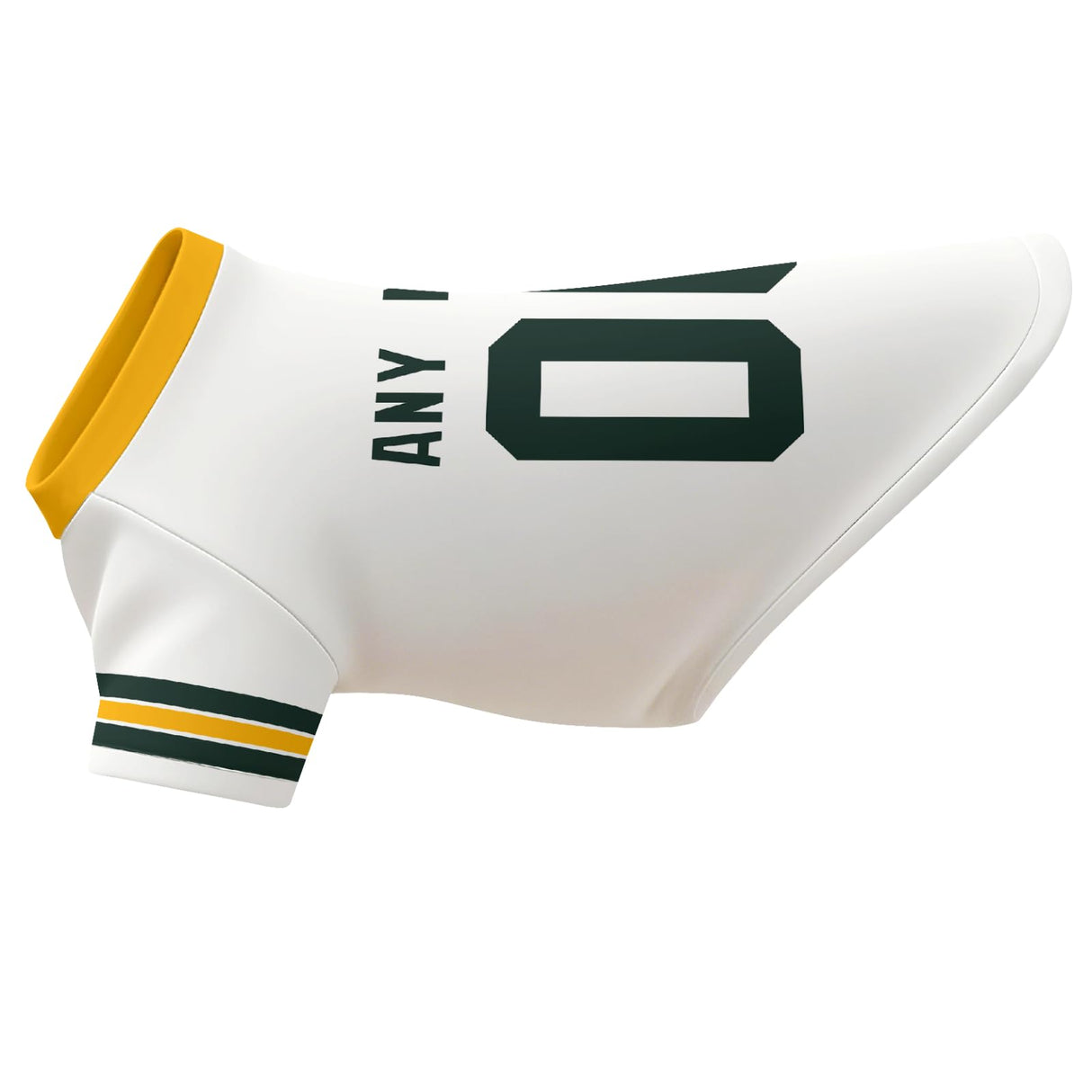 ANTKING Green Bay Dog T-Shirt Jersey Style Pet Clothes Custom Name and Number Gifts