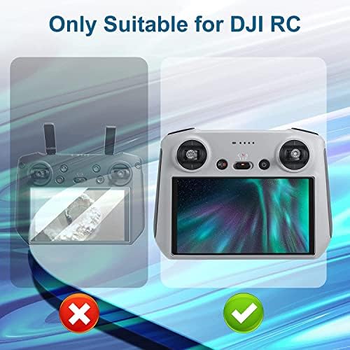 Skyreat Anti-Glare Matte Screen Protector For DJI Flip/Mini 4 Pro/Mini 3 / Air 3s Drone Accessories with DJI RC/RC 2 Remote Controller (2 Pack)