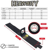 Heavy-Duty Wrap-It Storage Straps (Assorted 6 Pack) - Extension Cord Organizer, Cable Straps for RV Accessories, Workshop and Garage Organizers and Storage