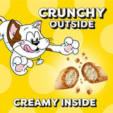 Temptations Jumbo Stuff Crunchy and Soft Cat Treats Tasty Chicken Flavor, 5.3 oz (Pack of 10)