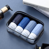 Travel Bottles for Toiletries, Tsa Approved 2oz Travel size Bottles, BPA Free Leak Proof Travel Toiletry Containers, Refillable Travel Accessories with Toiletry Bag for Shampoo Liquid (4 Pack)