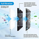 16 PCS Aquarium Filter Cartridge Compatiable with Aqua-Tech Filters (EZ-Change #3) Fish Tank Filter Cartridge Compatiable with Aqua-Tech 20-40 & 30-60 Power Filter