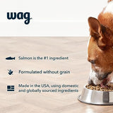 Amazon Brand - Wag Dry Dog Food Salmon & Sweet Potato, Grain Free 24 lb Bag