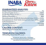 INABA Churu for Kittens, Creamy, Purée Lickable Cat Treats with DHA, EPA, Vitamin E & Taurine, 0.5 Ounces Each, 48 Tubes (4 per Pack), Tuna and Chicken Variety
