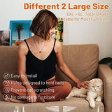 Cat Scratch Furniture Protector: 12 Pcs Couch Protectors Tape from Cats Claws Scratching Single Sided Clear Sticky Sheets Proof Clawing Sofa Corner Protection Cover Anti Scratch for Furniture