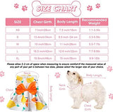 5 Pieces Dog Clothes Girl Dog Dresses Floral Puppy Dresses Pet Cat Princess Bowknot Clothes Cute Puppy Summer Outfits for Yorkie Female Cat Pets, 5 Styles(Cute Style,Medium)