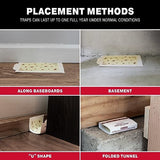 Catchmaster Roach Trap Glue Boards 10-Pk, Adhesive Bug Catcher, Scorpion, Spider, Cricket, & Cockroach Traps for Home, Bulk Glue Traps for House & Garage, Pet Safe Pest Control