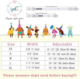 Unique style paws Easter Dog Collar Plastic Buckle Puppy Collar with Pendant Blue Sports Rabbit Ball Egg Puppy Collars for Small Medium Large Boys Girls Dogs