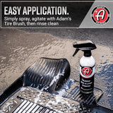 Adam's Polishes Rubber Mat & Liner Cleaner 16oz Protectant & Rubber Floor Mat Cleaning Solution for Car Detailing | Deep Cleans & Restores Mats, Truck Bed Cargo Liners, Trunk Mat Accessories & More