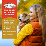 Primal Antlers for Dogs, Grade A Split Stag Antlers for Medium Canines 15-30 lb, Natural Chews for Aggressive Chewers, Naturally Shed, Long Lasting Dog Bones, 1 ct