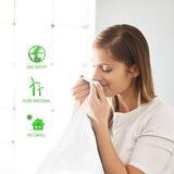 Teivio Small Trash Bags 4 Gallon 120 Counts Garbage Bags, Bathroom Trash Can Bin Liners, Small Plastic Bags for home office kitchen, fit 12-15 Liter, 3,3.5,4.5 Gal, Clear