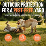 TropiClean Max Strength Flea and Tick Treatment Spray for Yard, Safe Prevention Around Kids & Pets, Powerful & Natural Defense, Made in USA, 32oz